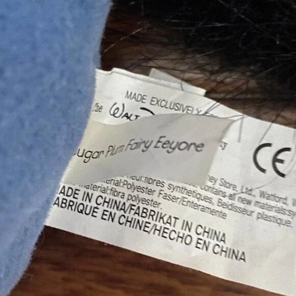 DISNEY STORE Sugar Plum Fairy Eeyore Mini Bean Plush - Picture 5 of 7